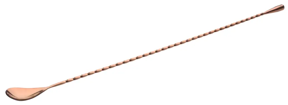 Top Vente Cuillère de bar Teardrop, or rose – 40cm