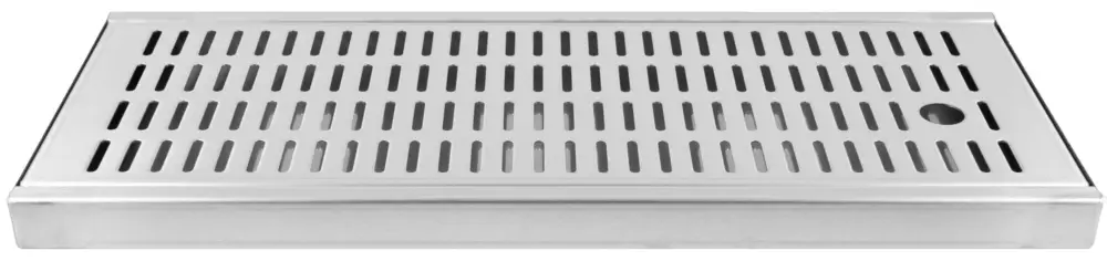 Offre Du Jour Tôle d&rsquo;égouttage longue (20x50x3cm) – Acier inoxydable