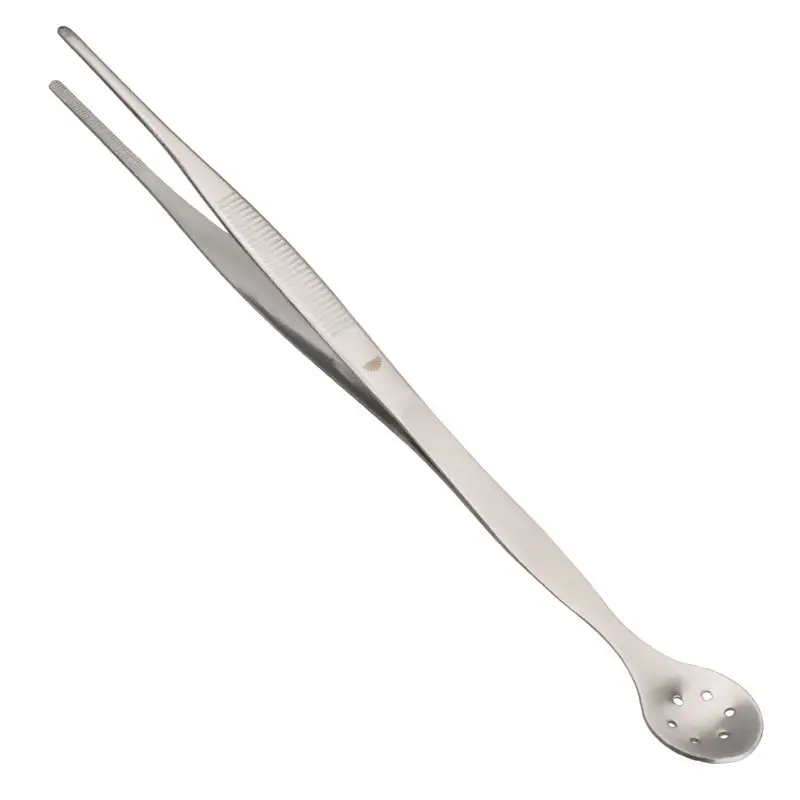 Prix Cassé Pince à épiler avec cuillère, acier inoxydable, Ginza – 27 cm