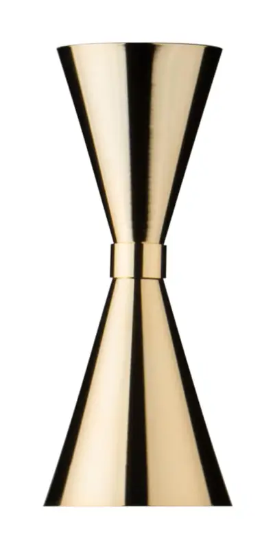 Certifié Mesure de bar / Jigger Mr. Slim, doré – acier inoxydable (30/60ml)