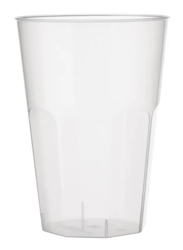 Paiement Sécurisé Gobelet en plastique réutilisable, light, polypropylène – 320ml, 0,3l repère (30 pcs)