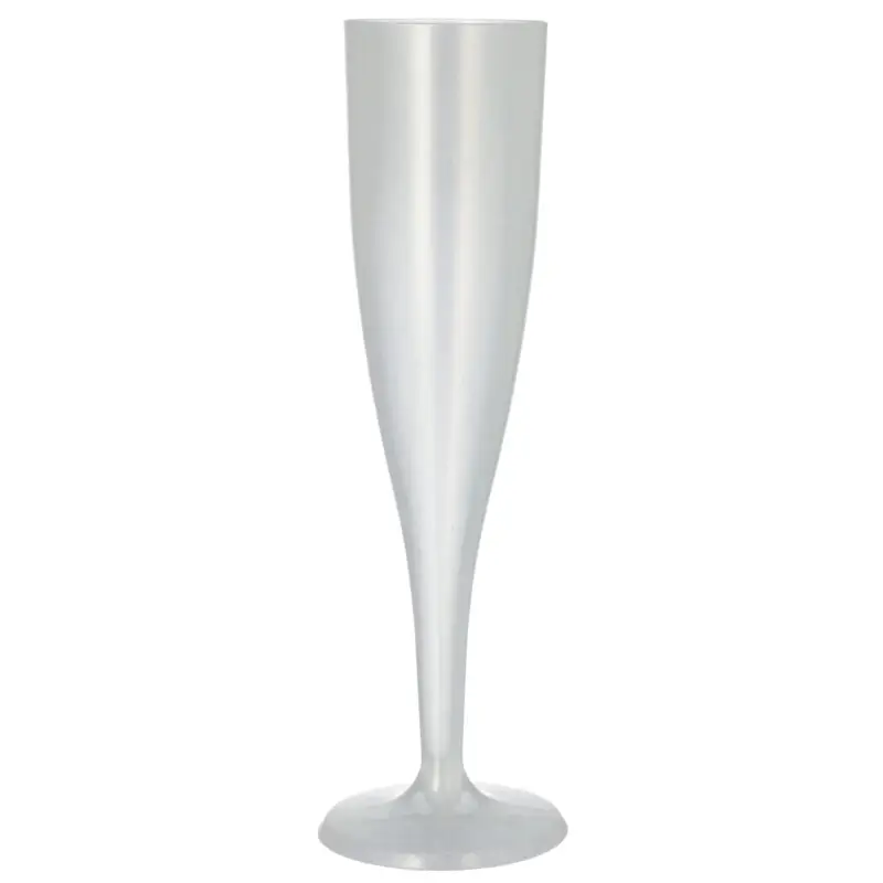 Prix Promo Verre à champagne réutilisable en plastique, polypropylène – 0,1 l (10 pcs)