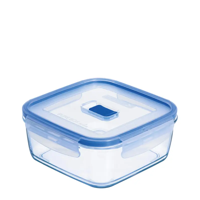Boîte à provisions en verre Pure Box Active, Luminarc, carrée – 760ml Pas Cher
