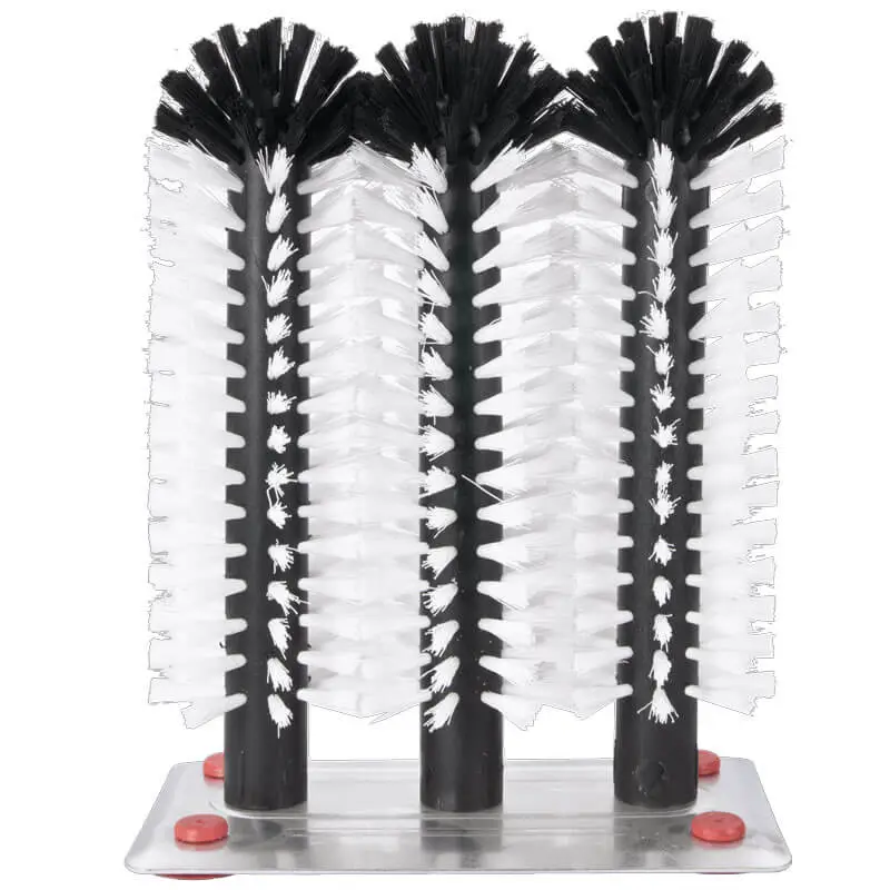 Achat Immédiat Brosses à laver les verres avec fond métallique (3 x 25,0cm)
