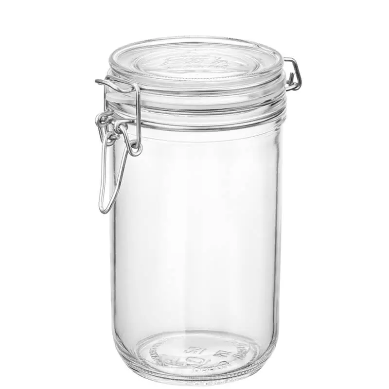 Achetez Aujourd’hui Bocal à anse métallique / Bocal de conservation Fido – 750 ml