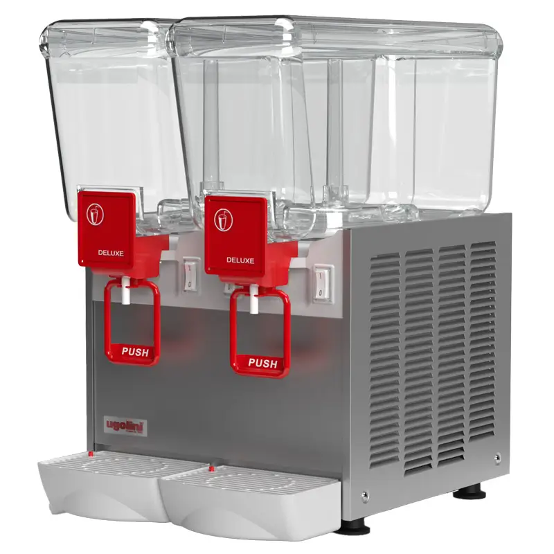 Distributeur de boissons froides Arctic Deluxe 12/2 S – 2 x 12 litres, système de gazéification Jusqu’à Épuisement Des Stocks