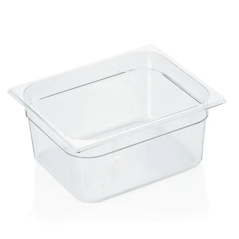 Retour Gratuit Récipient GN 1/2 avec graduation, en polycarbonate transparent - H 15 cm (série GN 94)