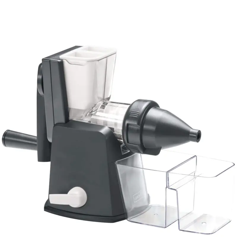 Centrifugeuse Lurch Base&Soul, manuelle – gris acier/blanc Prix Réduit