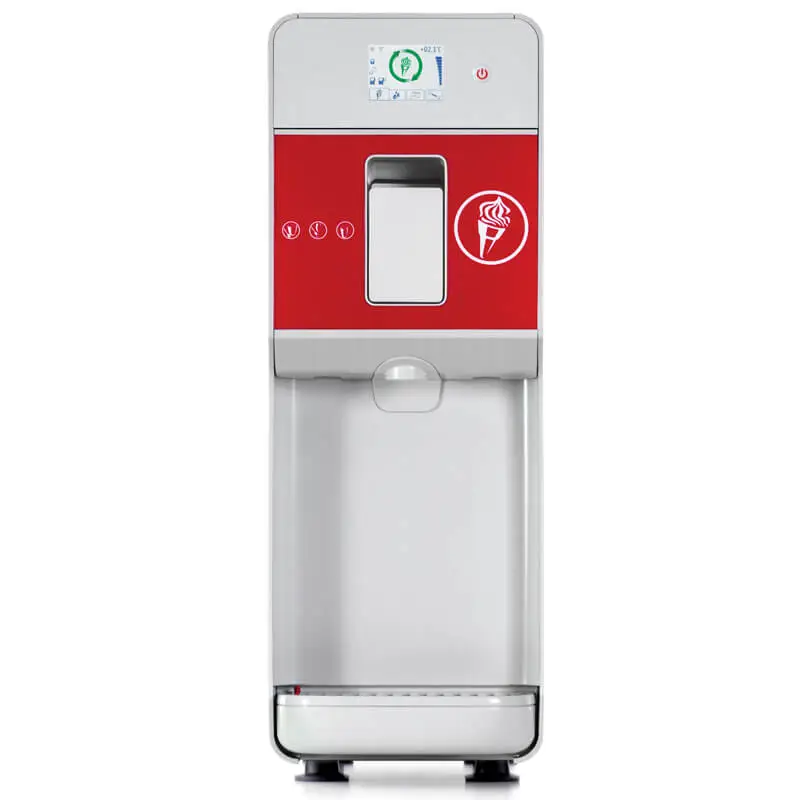 Bon Plan Machine à glace QUICK-GEL R290, écran tactile, boîtier blanc