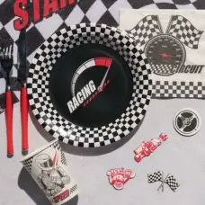 10 Assiettes en carton Formule 1 Paiement Sécurisé