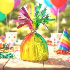 Promotion Poids pour ballon Rainbow Multicolore