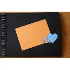 Album à spirale kraft Noir 20×20 Commander Maintenant