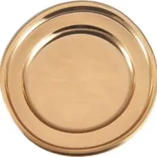 Coupelle dorée en plastique réutilisable x 4 pièces Produit De Marque