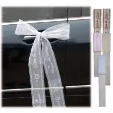 Bandeau Vive les mariée pour Voiture de Mariage Promotion Saisonnière