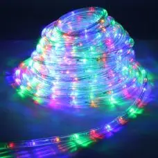 Guirlande LED en tube multicolore 18 mètres Dernière Chance