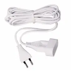 Meilleur Choix Cordon prolongateur 5 mètres Blanc