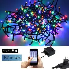 Guirlande lumineuse 180 LED Multicolore avec Appli Smartphone Solde