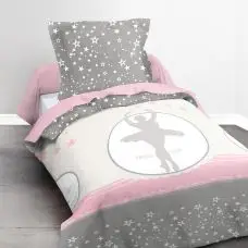 Housse de couette Fille 1 personne Star Dance Offre Limitée